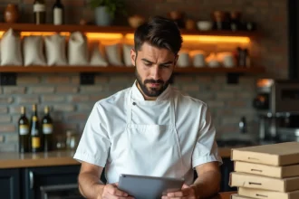 Entrepreneur de restauration étudiant une stratégie de franchise pour sa pizzeria artisanale