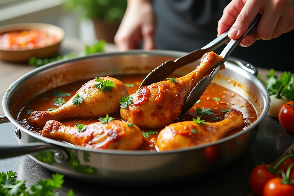 poulet cuisson