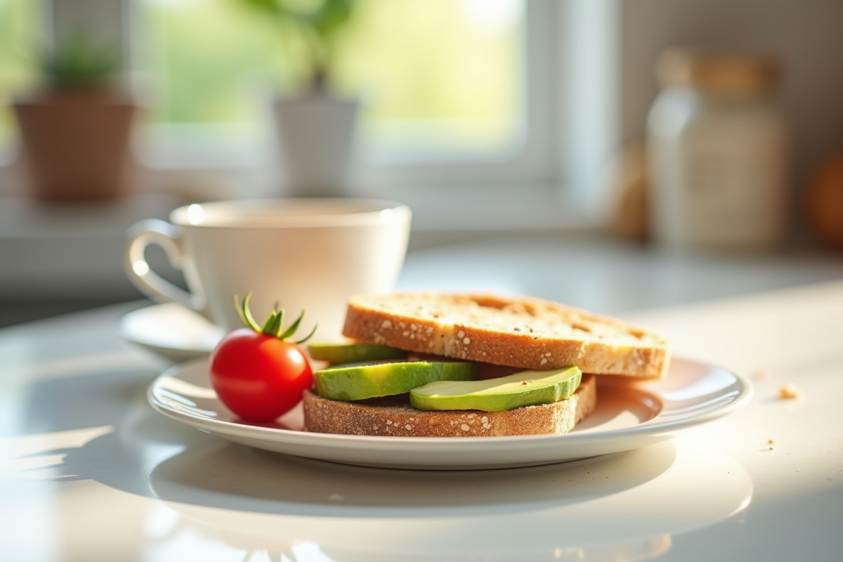 petit-déjeuner sain