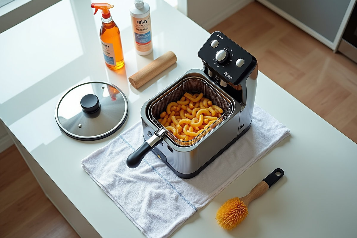 nettoyage friteuse