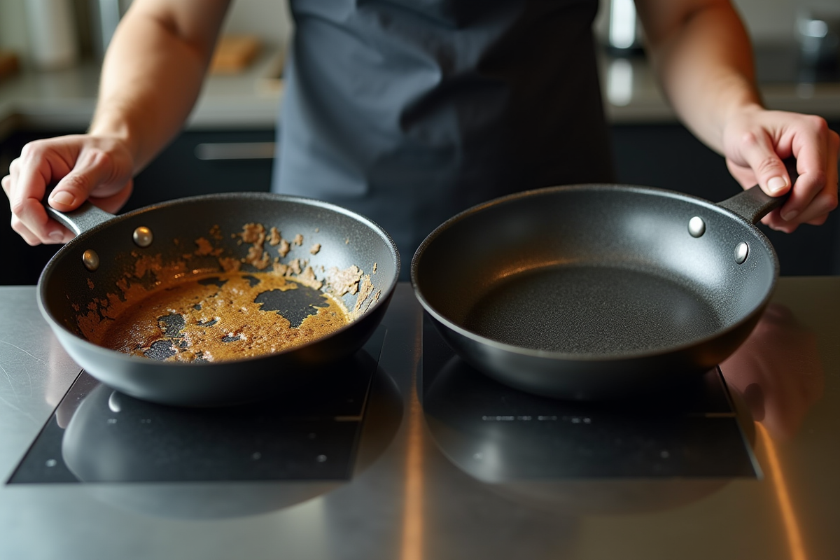 poêle cuisine