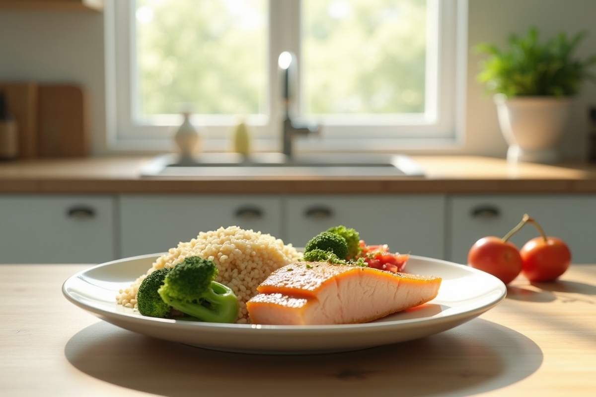 assiette équilibrée