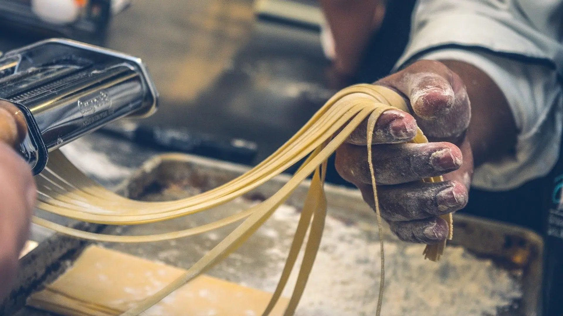 Les réglages pour l'enroulage de votre pâte à laminer