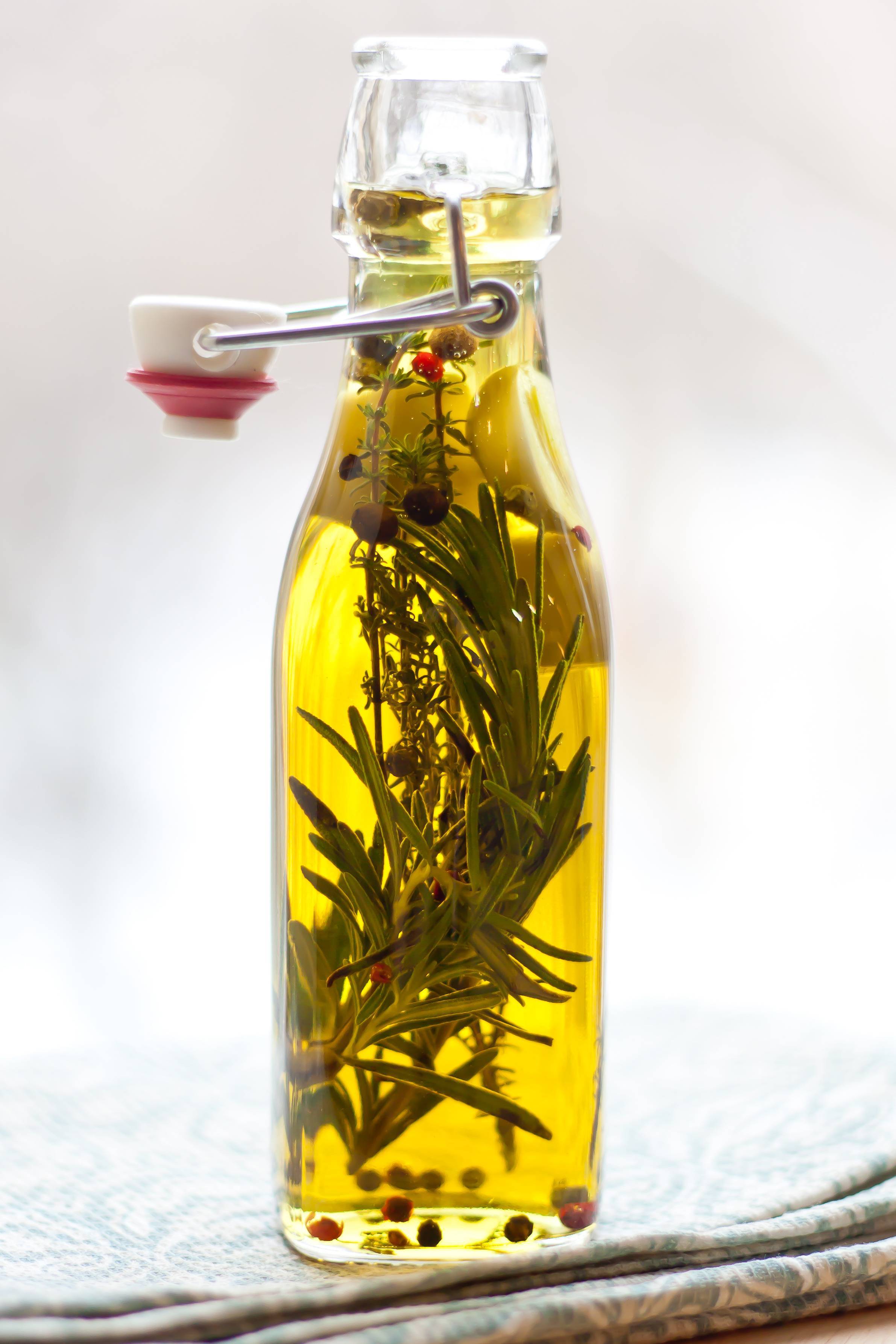 aromatiser huile olive