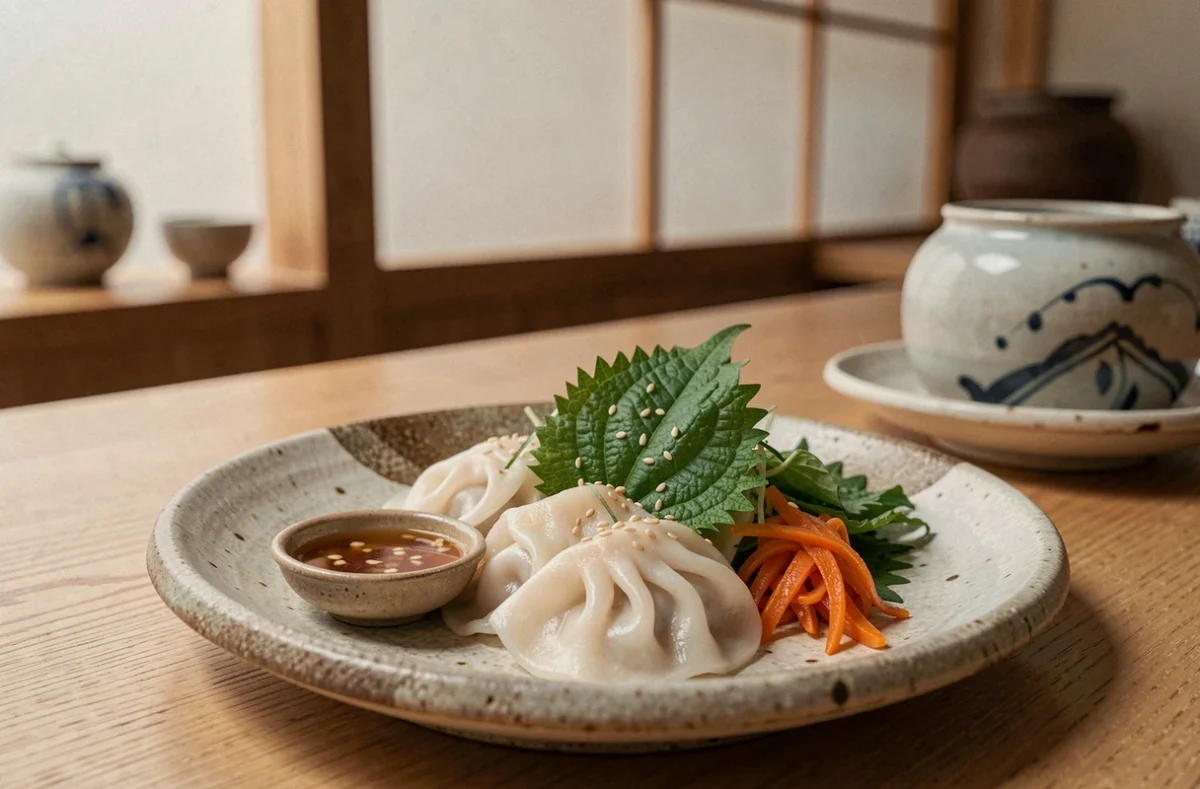 Plat japonais traditionnel soigneusement dressé au restaurant Umé à Metz